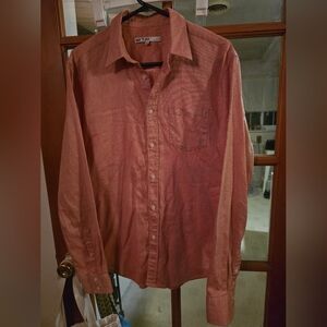 Mr Turk Button Down Cotton Shirt XL